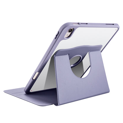 Apple iPad 11.Nesil 2025 Kılıf Zore Termik Kalem Bölmeli Dönebilen Standlı Kılıf Gri