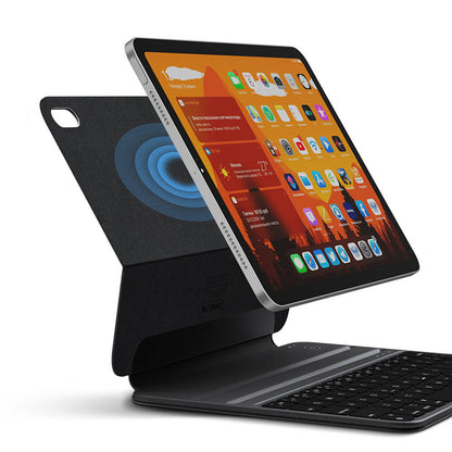 Apple iPad 11.Nesil 2025 Wiwu F15 Klavyeli Standlı Magnetik Kılıf Siyah