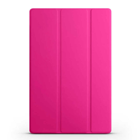 Apple iPad 11.Nesil 2025 Zore Smart Cover Standlı 1-1 Kılıf Pembe