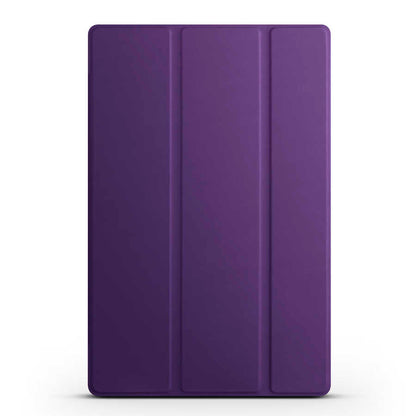 Apple iPad 11.Nesil 2025 Zore Smart Cover Standlı 1-1 Kılıf Mor