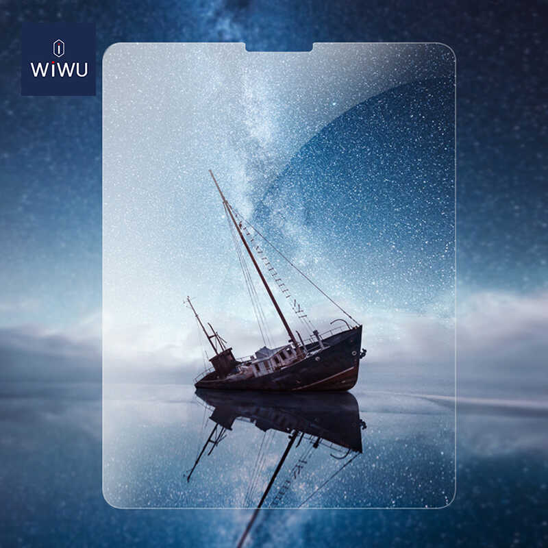 Apple iPad 6 Air 2 Wiwu iVista 2.5D Glass Ekran Koruyucu Renksiz