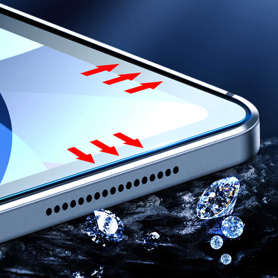 Apple iPad 6 Air 2 Wiwu iVista 2.5D Glass Ekran Koruyucu Renksiz