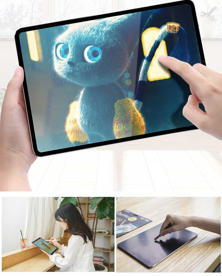 Apple iPad 9.7 2017 Kağıt Hisli Wiwu iPaper Like Tablet Ekran Koruyucu Renksiz