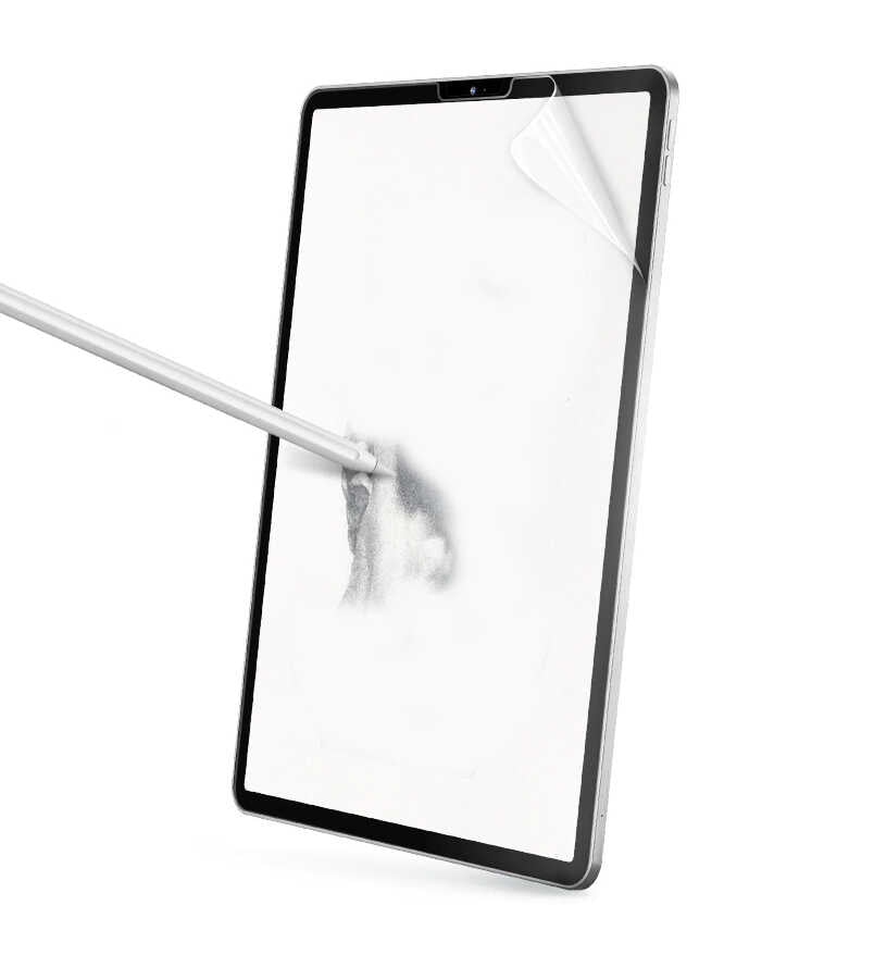 Apple iPad Air 10.9 2020 (4.Nesil) Kağıt Hisli Wiwu iPaper Like Tablet Ekran Koruyucu Renksiz