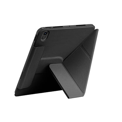 Apple iPad Air 10.9 2020 (4.Nesil) Wiwu 360° Dönebilen Standlı Magnetik Koruyucu Tablet Kılıfı Gri