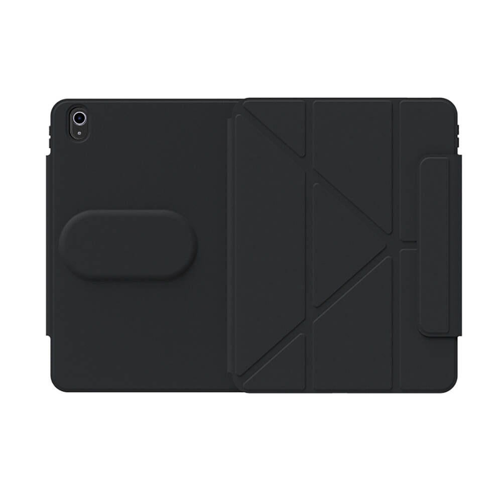 Apple iPad Air 10.9 2020 (4.Nesil) Wiwu 360° Dönebilen Standlı Magnetik Koruyucu Tablet Kılıfı Gri