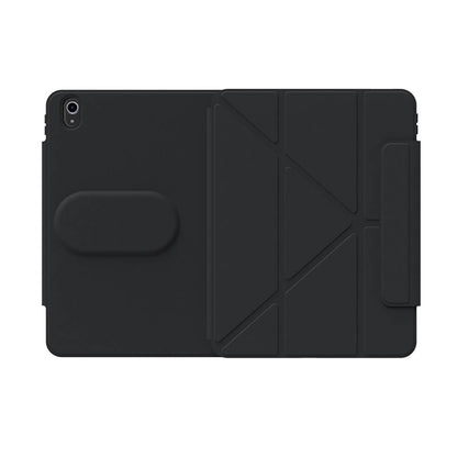 Apple iPad Air 10.9 2020 (4.Nesil) Wiwu 360° Dönebilen Standlı Magnetik Koruyucu Tablet Kılıfı Gri