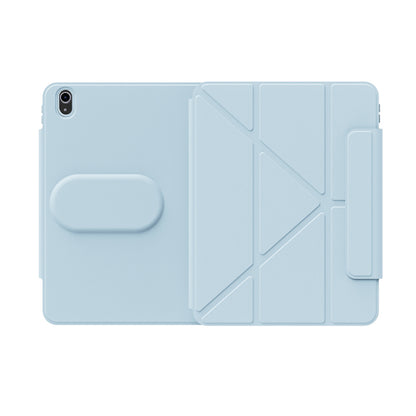 Apple iPad Air 10.9 2020 (4.Nesil) Wiwu 360° Dönebilen Standlı Magnetik Koruyucu Tablet Kılıfı Gri
