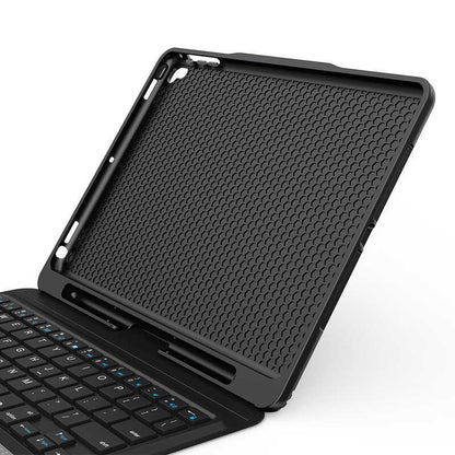 Apple iPad Air 10.9 2020 (4.Nesil) Wiwu Keyboard Folio Kablosuz Klavyeli Kılıf Siyah