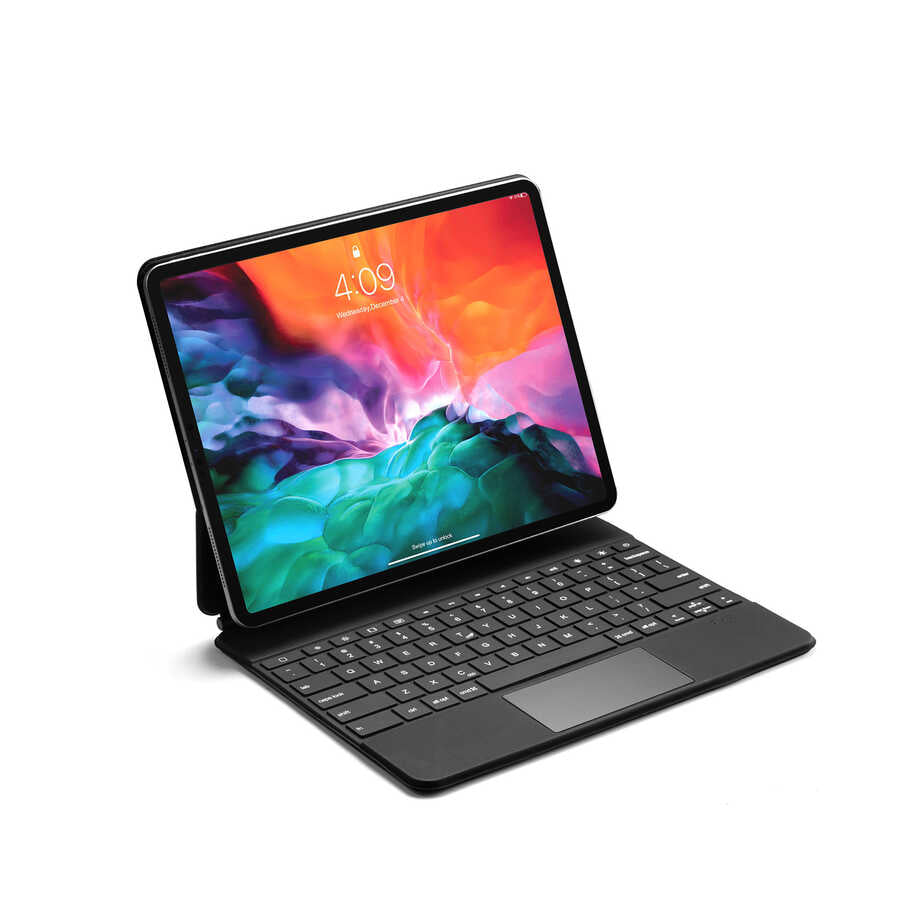 Apple iPad Air 10.9 2020 (4.Nesil) Wiwu Magic Keyboard Siyah