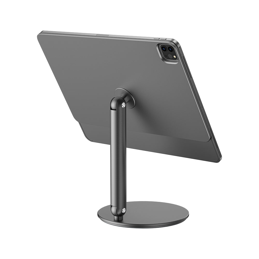 Apple iPad Air 10.9 2020 (4.Nesil) Wiwu ZM-310 360 Derece Dönebilen Magnetik Başlıklı Tablet Standı Gri