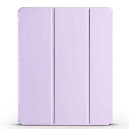 Apple iPad Air 10.9 2020 (4.Nesil) Zore Smart Cover Kalem Bölmeli Standlı 1-1 Kılıf Lila
