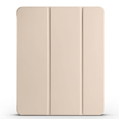 Apple iPad Air 10.9 2020 (4.Nesil) Zore Smart Cover Kalem Bölmeli Standlı 1-1 Kılıf Gold