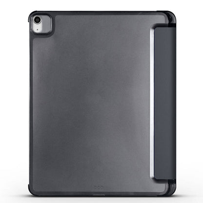 Apple iPad Air 10.9 2020 (4.Nesil) Zore Smart Cover Kalem Bölmeli Standlı 1-1 Kılıf Mavi