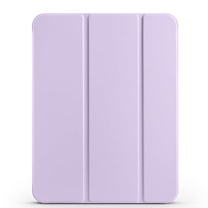 Apple iPad Air 10.9 2022 (10.Nesil) Zore Smart Cover Kalem Bölmeli Standlı 1-1 Kılıf Lila