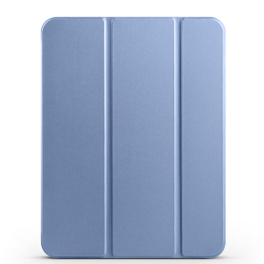 Apple iPad Air 10.9 2022 (10.Nesil) Zore Smart Cover Kalem Bölmeli Standlı 1-1 Kılıf Petrol Mavi