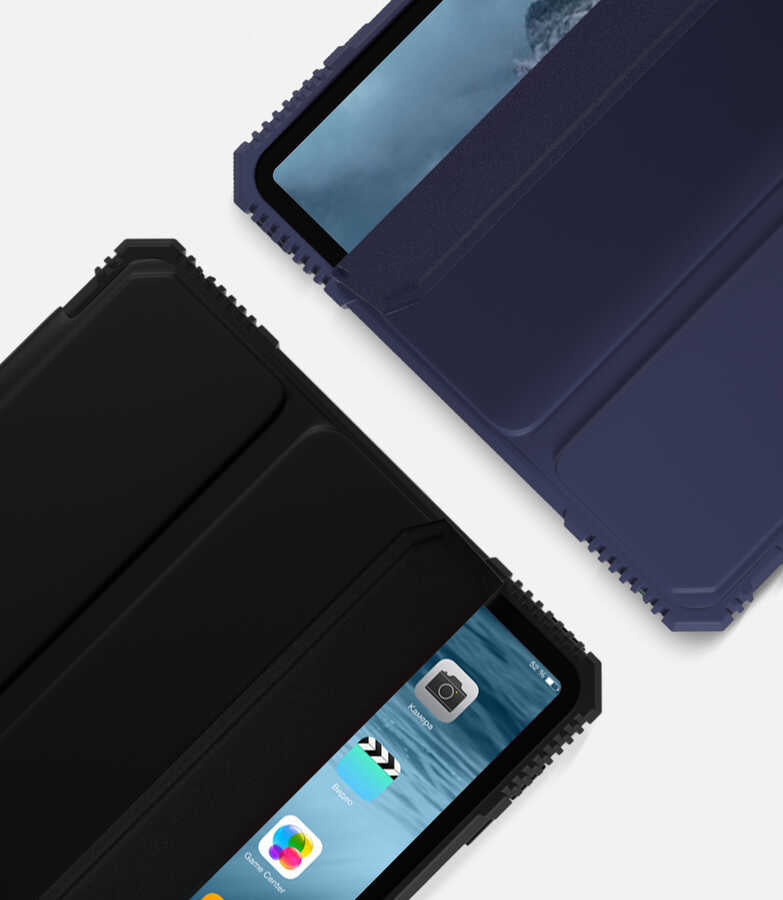 Apple iPad Air 10.9 2022 (5.Nesil) Wiwu Alpha Tablet Kılıf Mavi