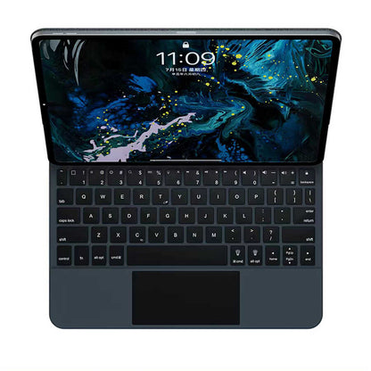Apple iPad Air 10.9 2022 (5.Nesil) Wiwu Magic Keyboard Siyah