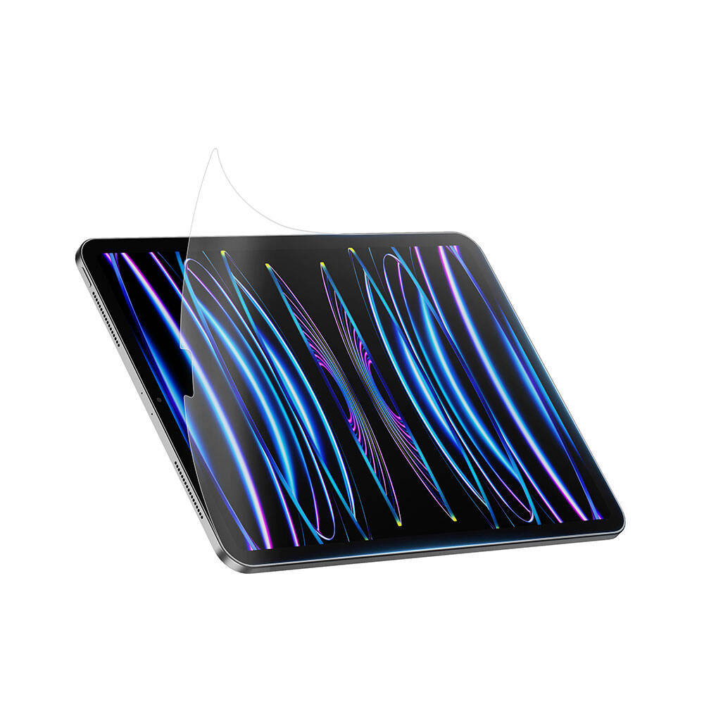 Apple iPad Air 11 2024 Kağıt Hisli Wiwu iPaper Like Tablet Ekran Koruyucu Şeffaf