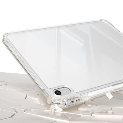 Apple iPad Air 11 2024 Kılıf Magnetik Ayrılabilen Airbagli Zore Sliding Tablet Kılıfı Gri