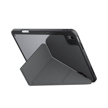 Apple iPad Air 11 2024 Kılıf SkinArma Holografik Tasarımlı Arkası Şeffaf Çıkarılabilir Magnetik Kira Kobai Kılıf Colorful