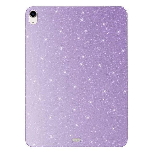 Apple iPad Air 11 2024 Glittery Shiny Zore Tablet Cotton Case Lilac