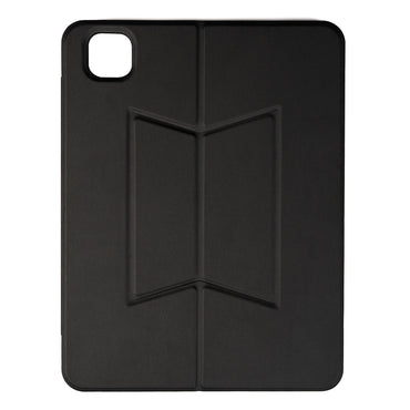 Apple iPad Air 11 2024 Zore Border Keyboard Tablet Case with Bluetooth Connection and Keyboard Stand Black 