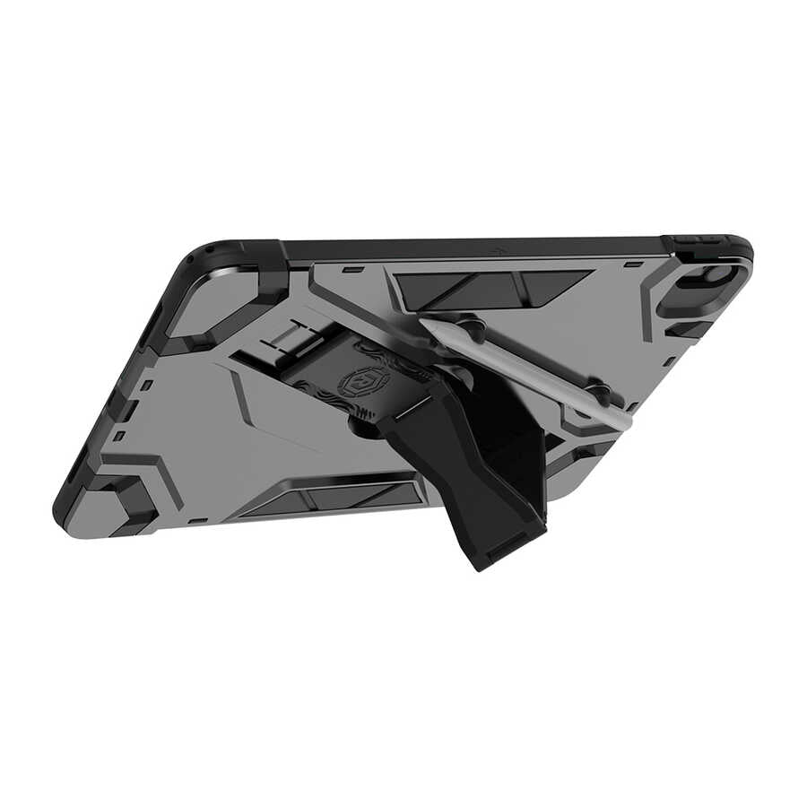 Apple iPad Air 11 2024 Zore Defense Tablet Silicone Black