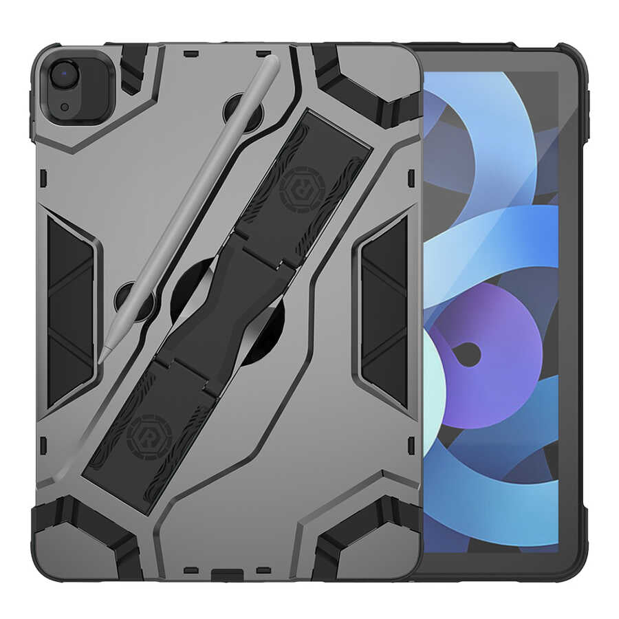 Apple iPad Air 11 2024 Zore Defense Tablet Silicone Black