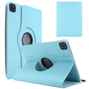 Apple iPad Air 11 2024 Zore Rotating Stand Case Red