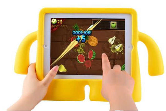 Apple iPad Air 11 2024 Zore iBuy Stand Tablet Case Yellow