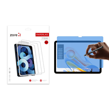 Apple iPad Air 11 2024 Zore Paper-Like Screen Protector Transparent