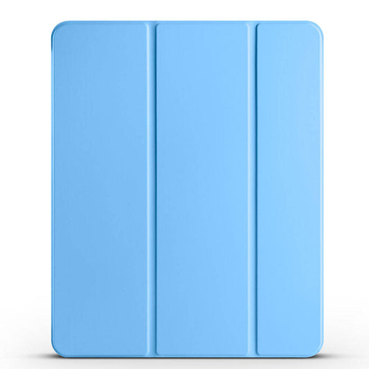 Apple iPad Air 11 2024 Zore Smart Cover with Pencil Compartment and Stand 1-in-1 Case Blue