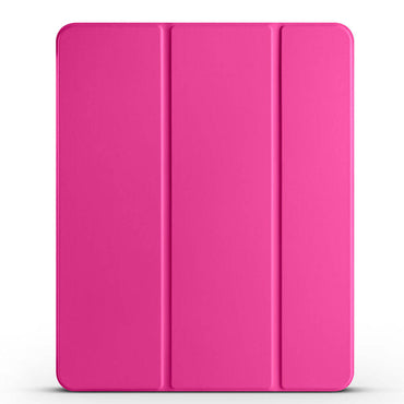 Apple iPad Air 11 2024 Zore Smart Cover with Pencil Compartment and Stand 1-in-1 Case Red