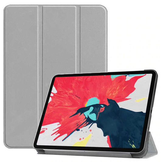 Apple iPad Air 11 2024 Zore Smart Cover Stand 1-in-1 Case Gray