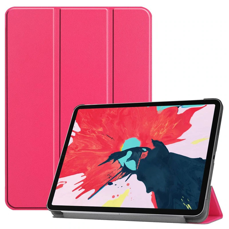 Apple iPad Air 11 2024 Zore Smart Cover Stand 1-in-1 Case Pink