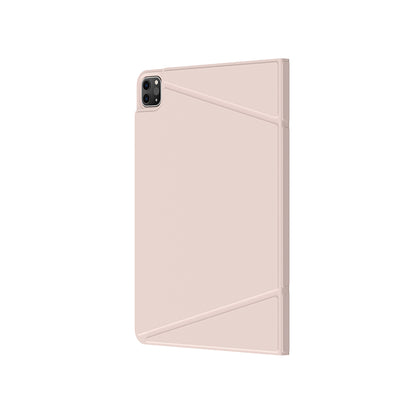 Apple iPad Air 11 2025 M3 Amazingthing Matte Pro Mag Folio Katlanabilir Magnetik Standlı Kılıf Mavi