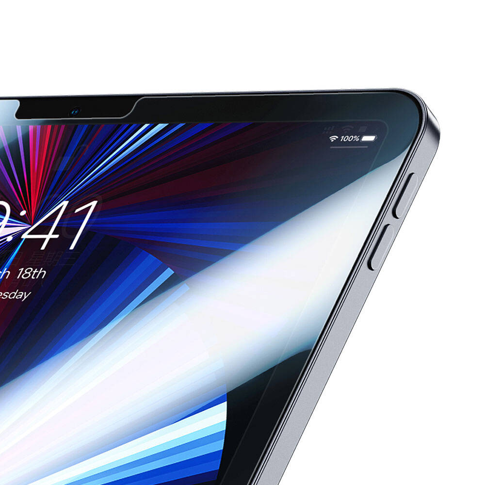 Apple iPad Air 11 2025 M3 Benks OKR Glass Warrior HD Parlak Ekran Koruyucu Şeffaf