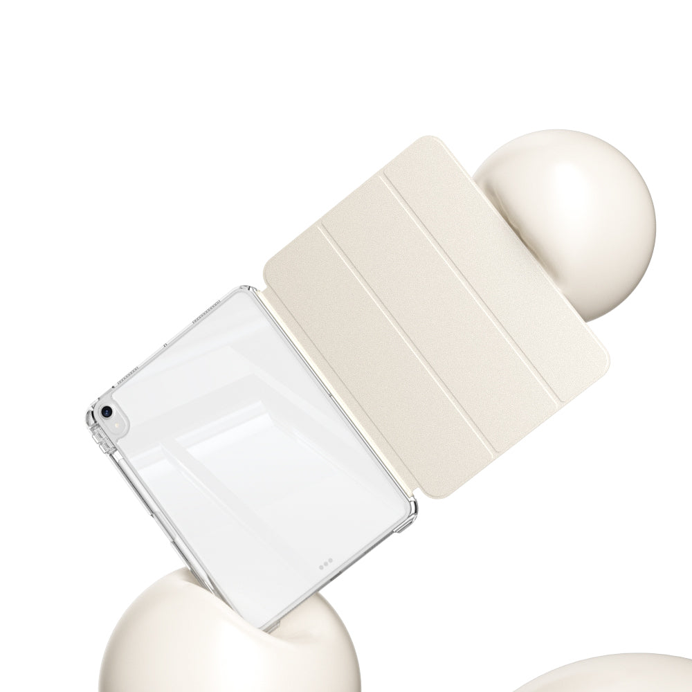 Apple iPad Air 11 2025 M3 Kılıf Magnetik Ayrılabilen Airbagli Zore Sliding Tablet Kılıfı Siyah