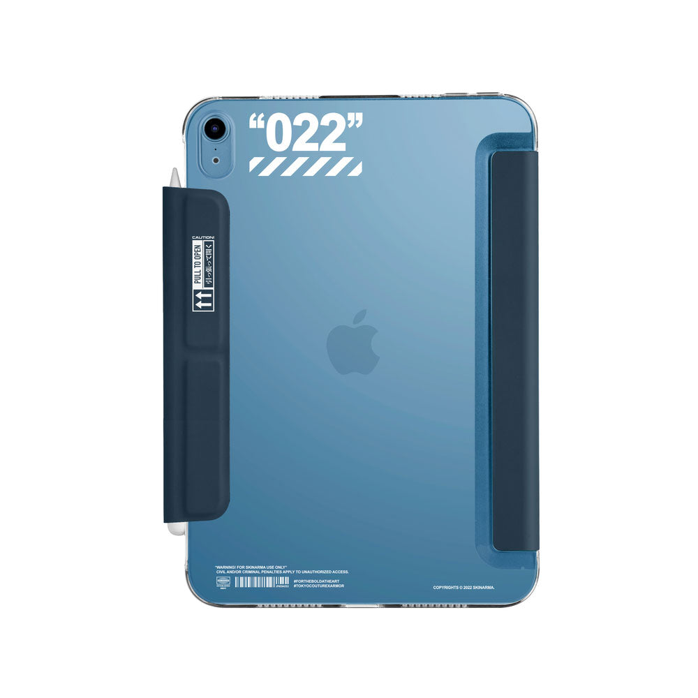 Apple iPad Air 11 2025 M3 Kılıf SkinArma Kalemlikli Arkası Şeffaf Standlı Magnetik Taihi Sora Kılıf Siyah