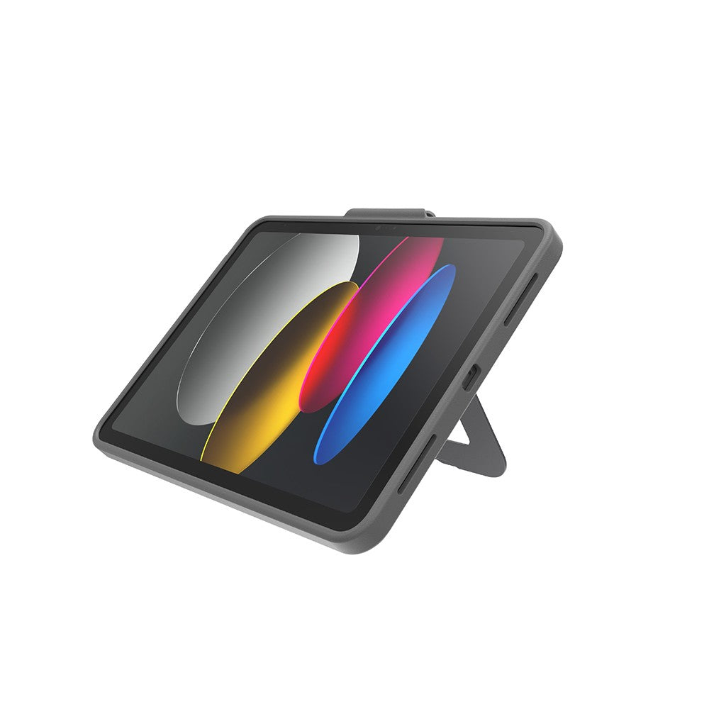 Apple iPad Air 11 2025 M3 Mutural AlloyKick Serisi Kalem Bölmeli Alüminyum Standlı Tablet Kılıfı