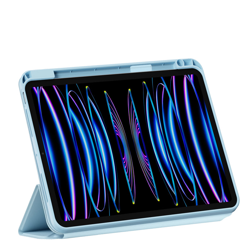 Apple iPad Air 11 2025 M3 Wiwu 360° Rotating Stand Magnetic Protective Tablet Case Blue Light 