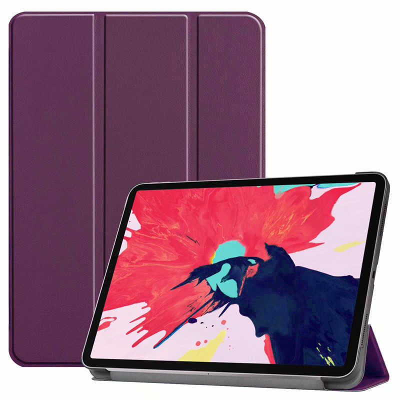 Apple iPad Air 11 2025 M3 Zore Smart Cover Standlı 1-1 Kılıf Mor