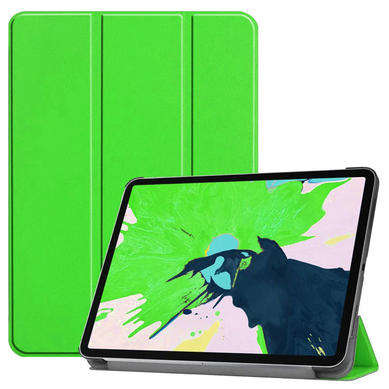 Apple iPad Air 11 2025 M3 Zore Smart Cover Standlı 1-1 Kılıf Yeşil