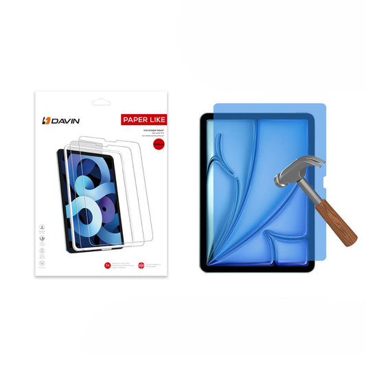 Apple iPad Air 13 2024 Paper Feel Matte Davin Paper Like Screen Protector Transparent