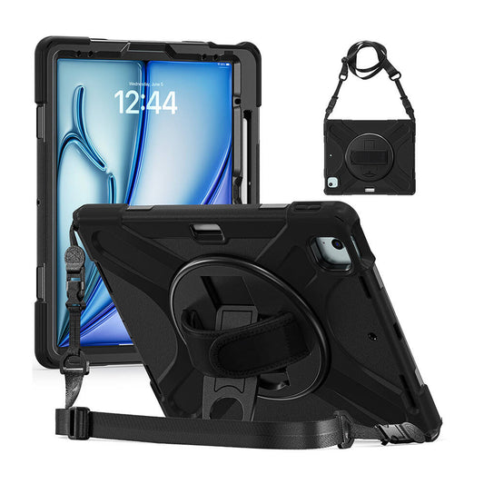 Apple iPad Air 13 2024 Zore Defender Tablet Silicone Black 