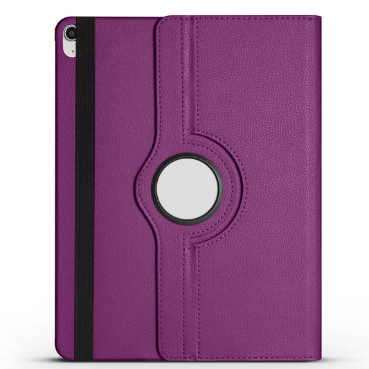 Apple iPad Air 13 2024 Zore Rotating Stand Case Purple