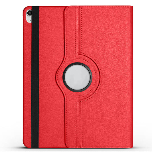 Apple iPad Air 13 2024 Zore Rotating Stand Case Red