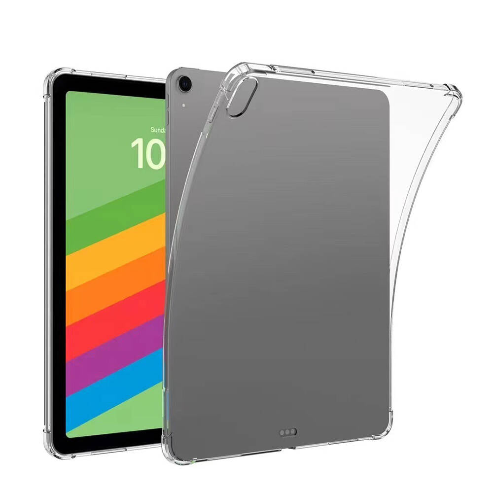 Apple iPad Air 13 2025 M3 Case Zore Tablet Nitro Anti Shock Silicone Cover Transparent