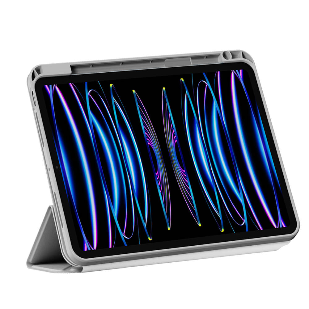 Apple iPad Air 13 2025 M3 Wiwu 360° Rotating Stand Magnetic Protective Tablet Case Gray 